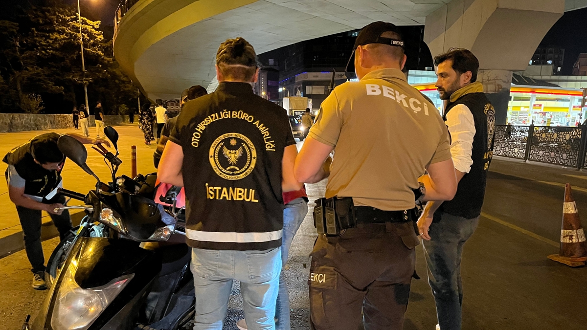 İstanbul'da motosikletlilere yönelik uygulama yapıldı: 59 kişi yakalandı