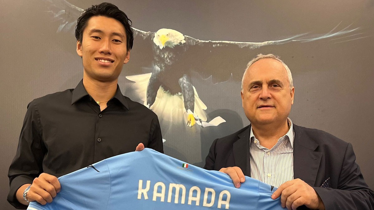 Lazio, Daichi Kamada'y kadrosuna katt