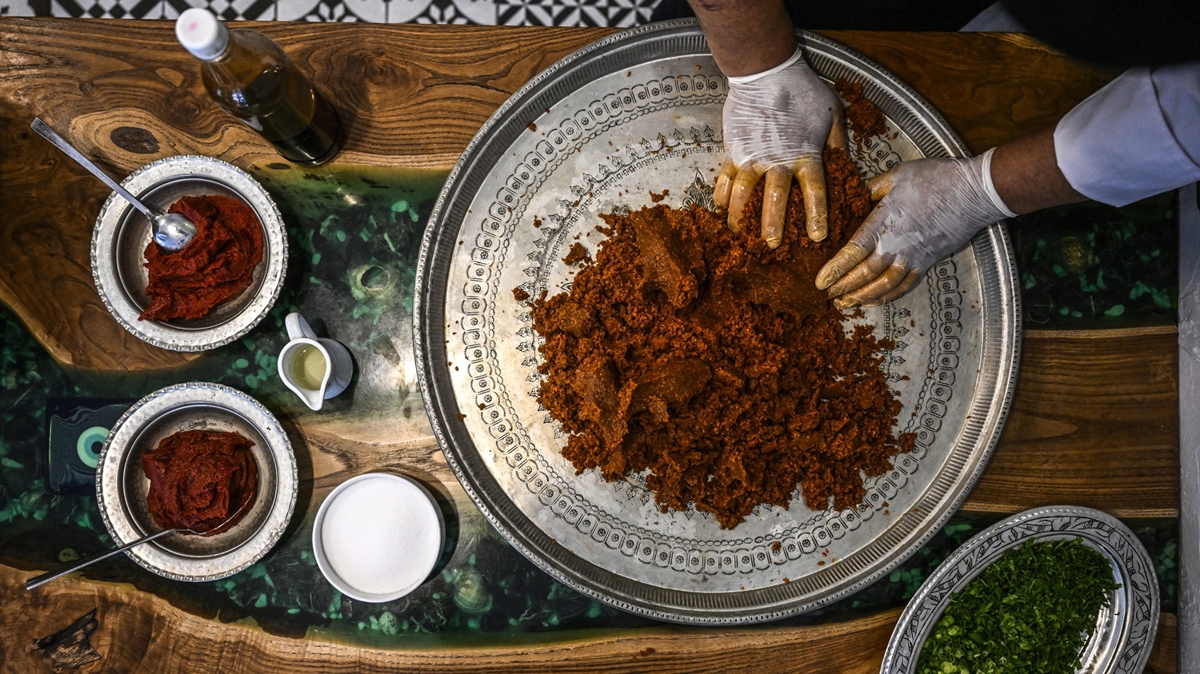 Osmanlı mutfağından etsiz çiğ köfte tarifi çıktı