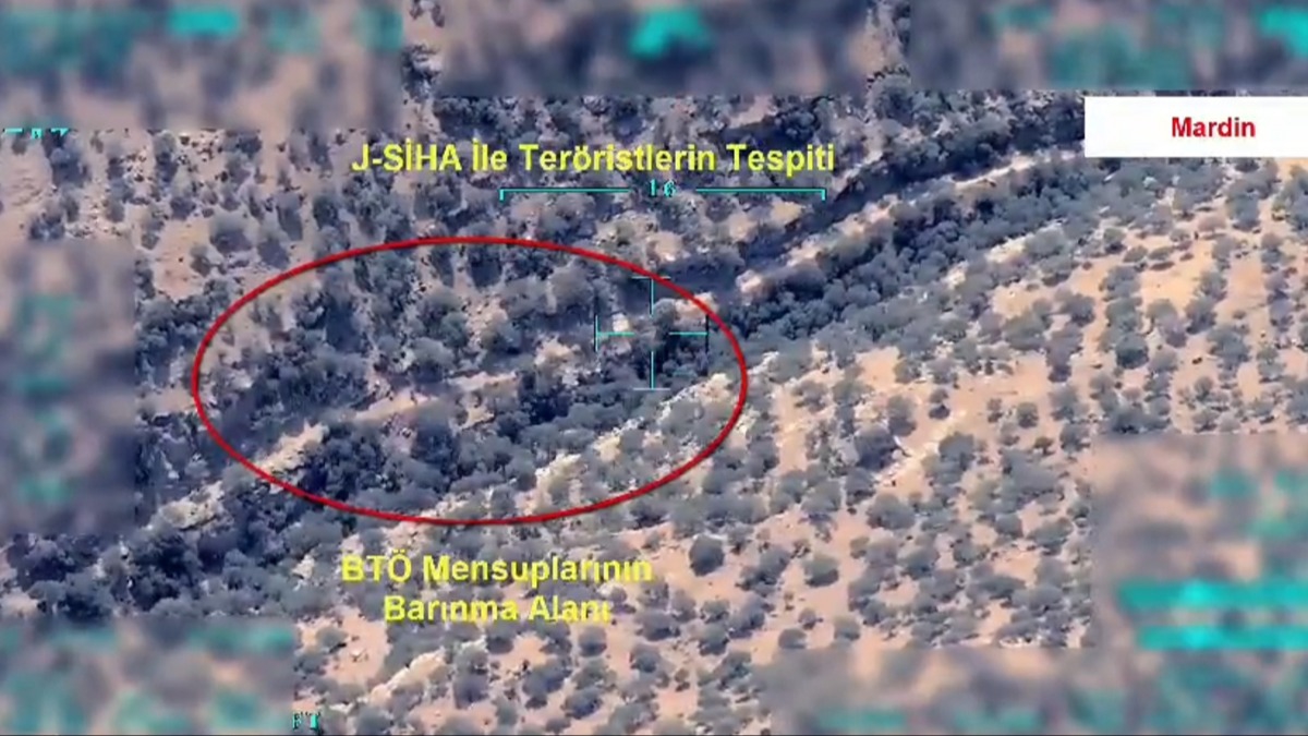 SİHA'lar tespit etti, F-16 ve ATAK vurdu! 3 terörist daha sarı torbada