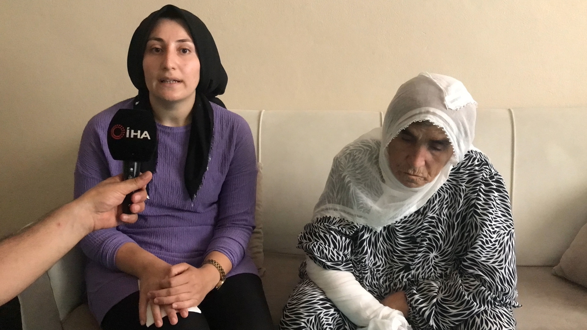 Batman'da rahatsızlığını dile getiren yaşlı kadını evinin bahçesinde darp ettiler