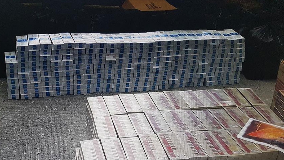 Denizli'de kaçak sigara operasyonu