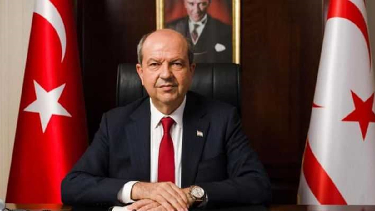 KKTC Cumhurbakan Tatar'dan ehit askerler iin taziye mesaj