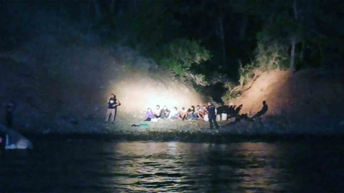 Fethiye'de 9 dzensiz gmen yakaland