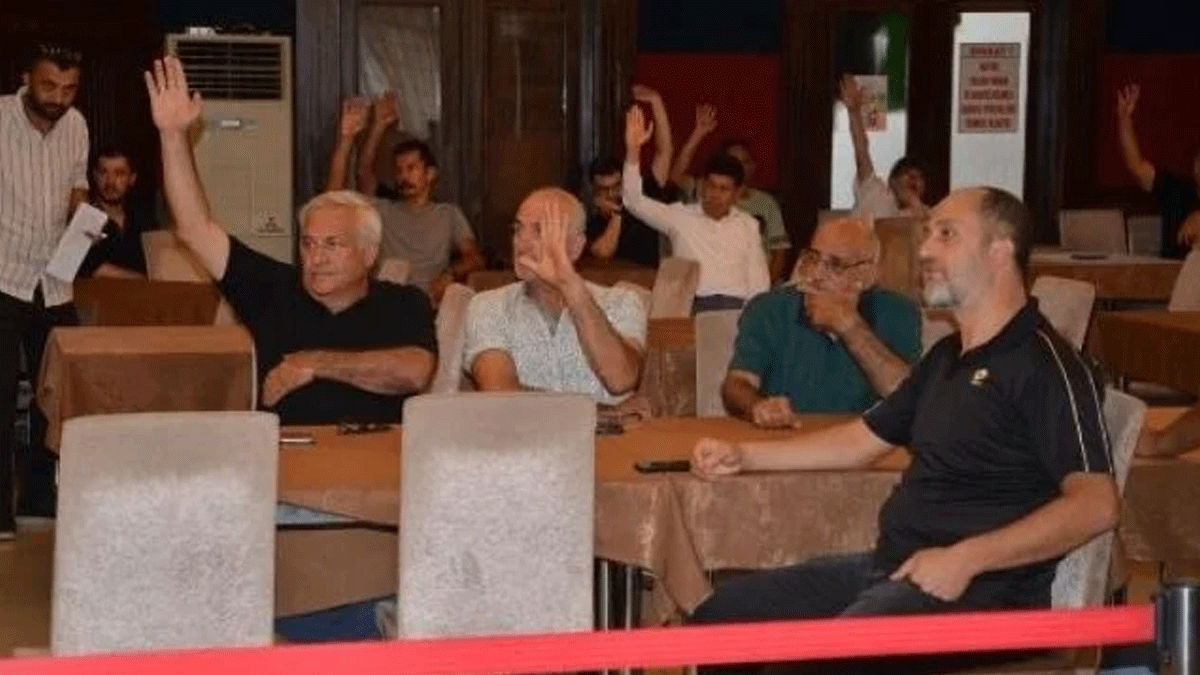 Nazilli Belediyespor'da devir işlemi gerçekleşti