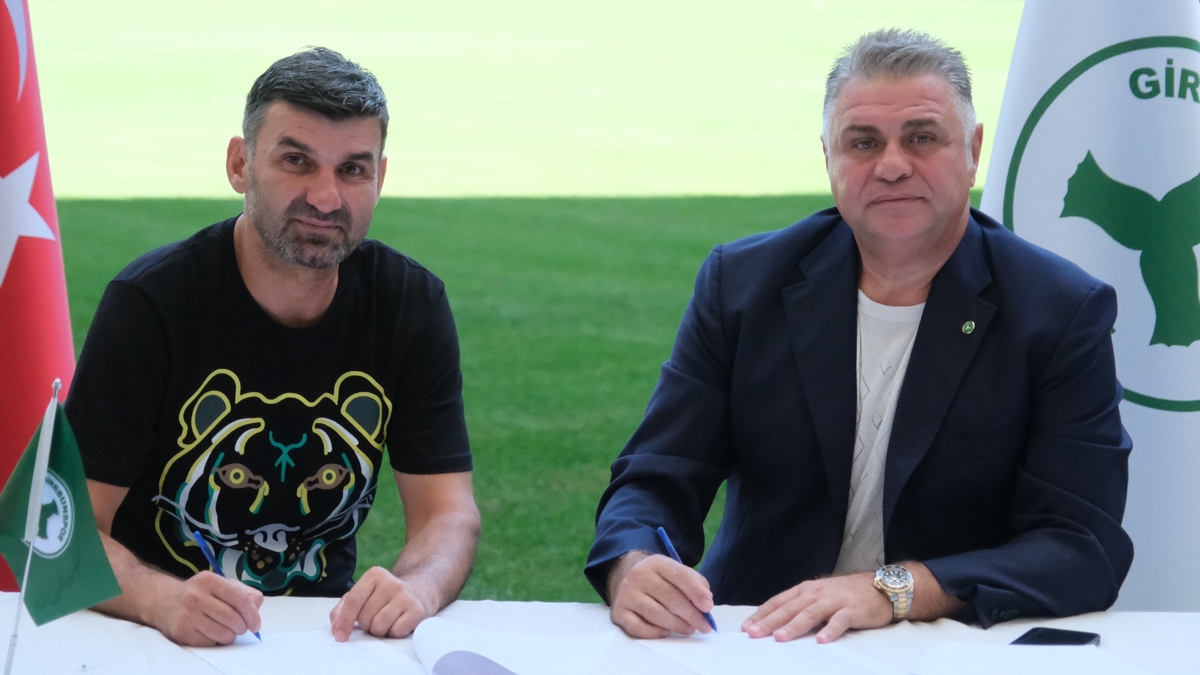 Giresunspor'da imzalar atld! Yeni sportif direktr Tolga Seyhan oldu