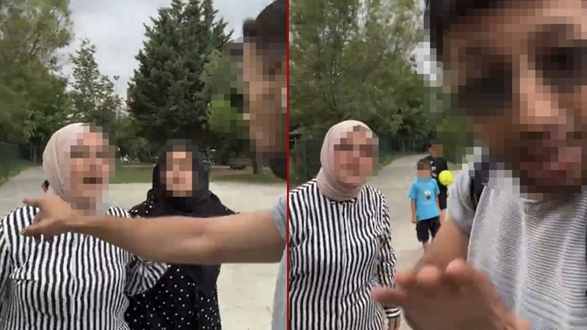 Skandal olay! ''Bartnden utan'' diyerek aalamaya alt