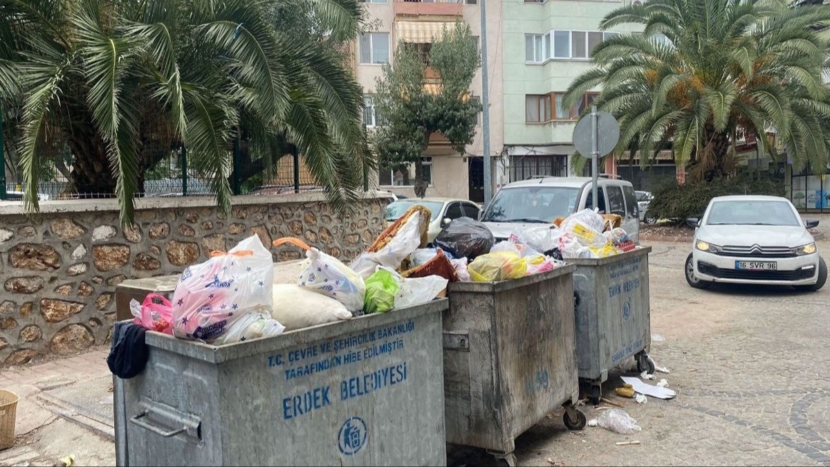 Erdek'te vatanda belediyenin pleri toplamasn istiyor