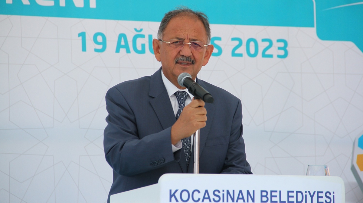 Bakan zhaseki: Trkiye'yi bir an nce kentsel dnme hazrlamamz icap ediyor