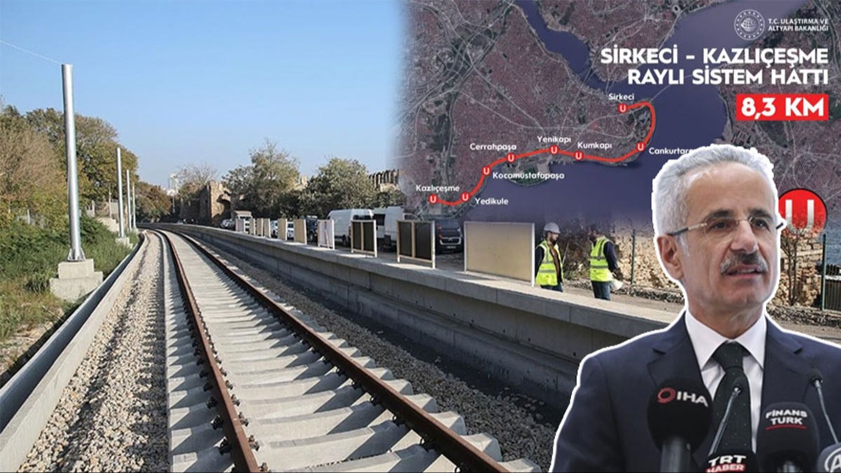 Sirkeci-Kazleme hattnda yeni gelime! Bakan Uralolu tarih verdi