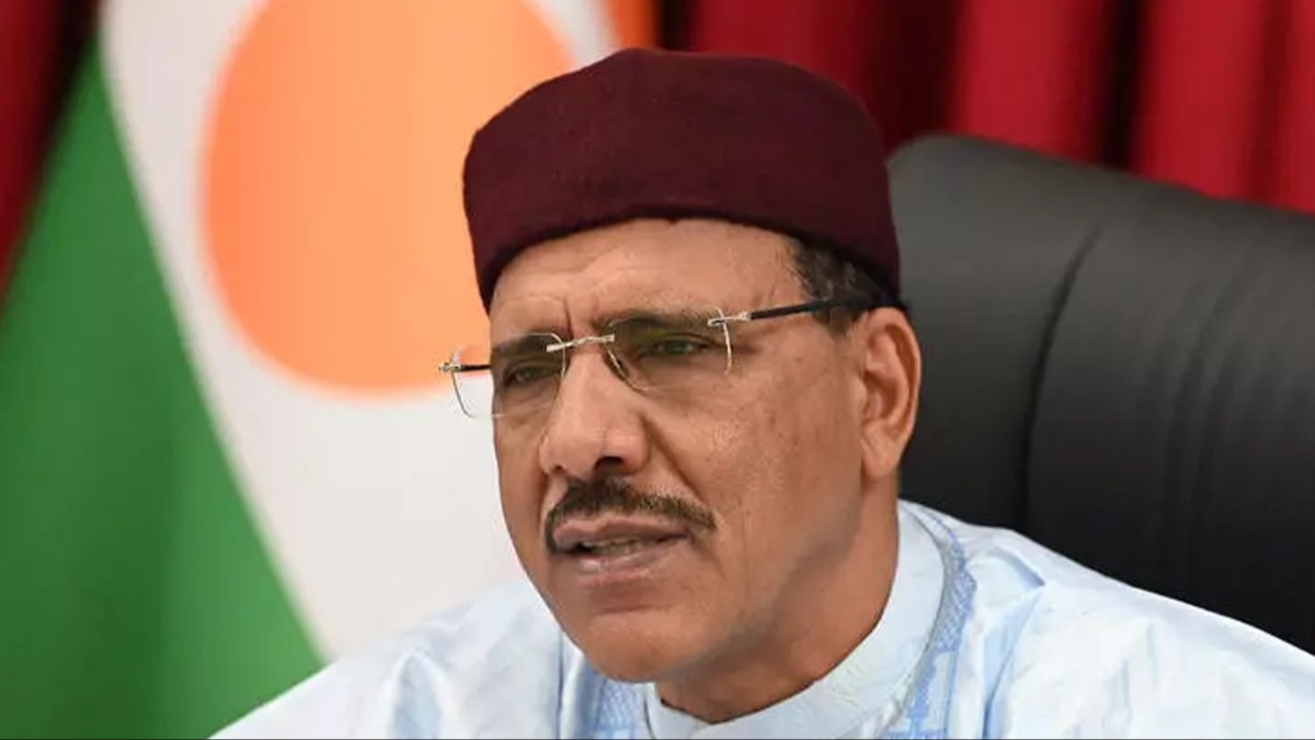 ECOWAS heyeti Nijer'de alkonulan Cumhurbakan Muhammed Bazum ile grt
