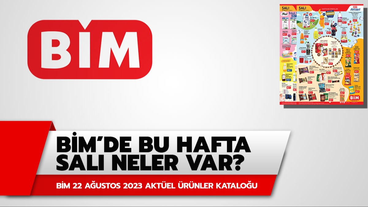BM'de bu hafta sal neler var? BM 22 Austos 2023 aktel rnler raflarda!