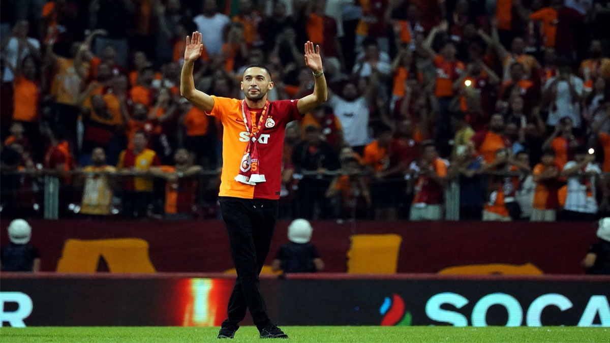 Hakim Ziyech tarihe geti! Galatasaray'n 3. Fasl oyuncusu