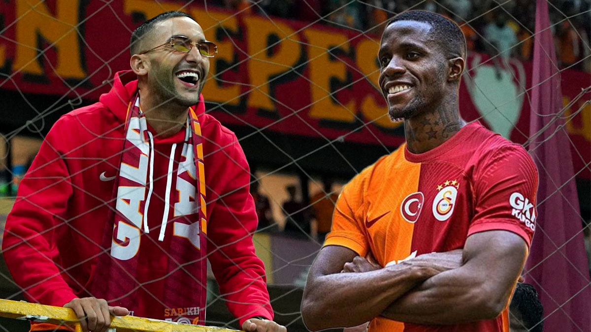 Galatasaray'da Ziyech ve Zaha seferberlii!
