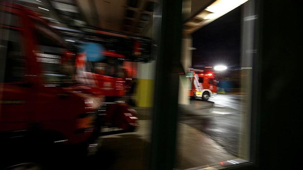 stanbul'da itfaiye arac kaza yapt
