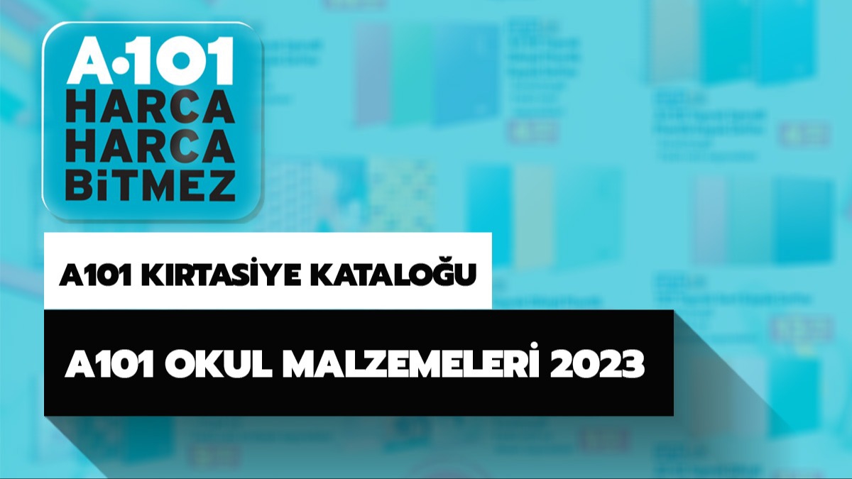 A101 okul malzemeleri ve krtasiye rnleri katalou! A101 krtasiye rnleri 2023-2024