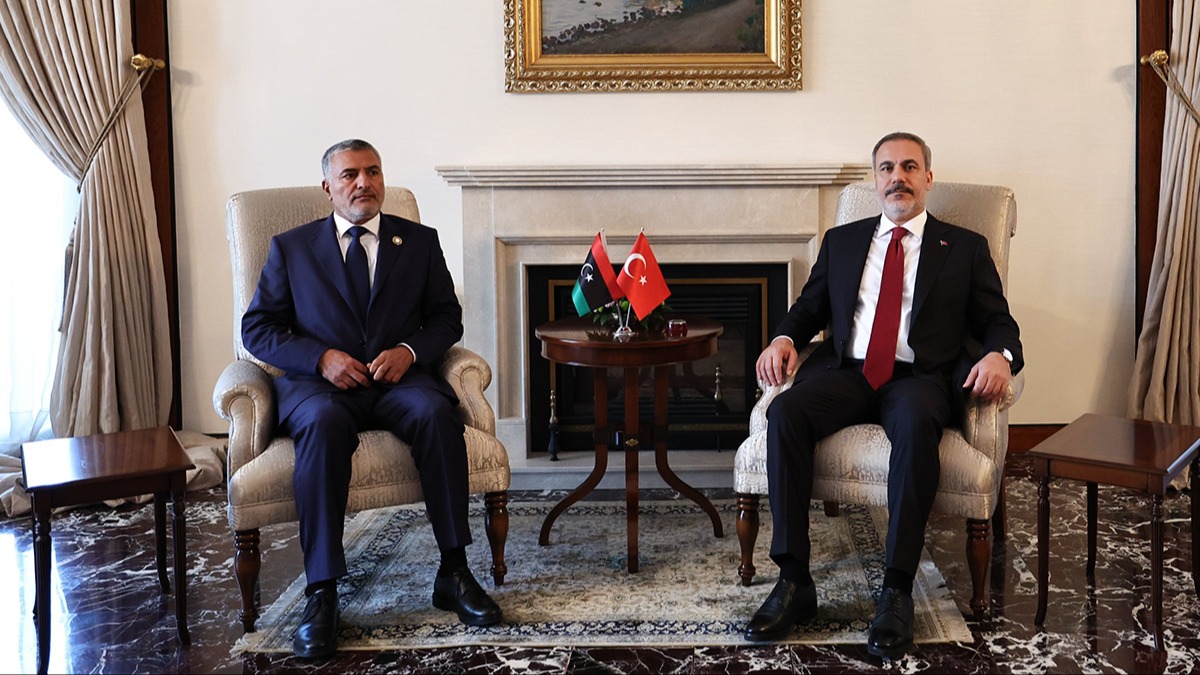 Bakan Fidan, Libya Yksek Devlet Konseyi Bakan Takala'y arlad 