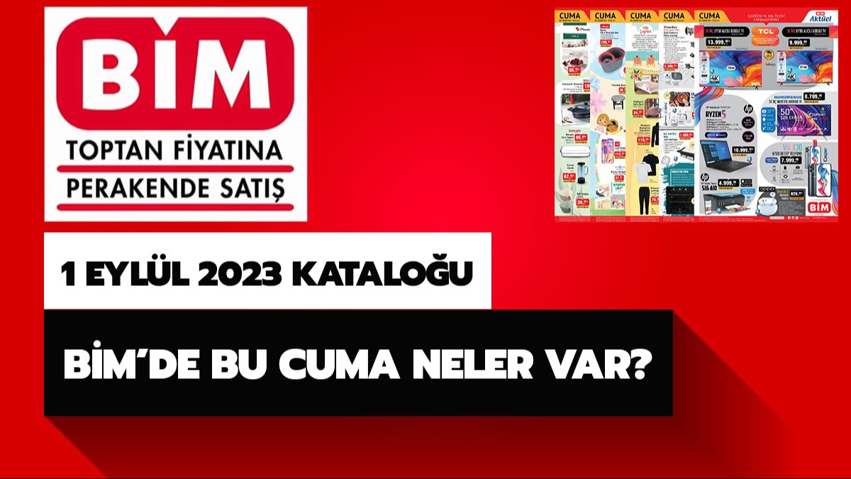 BM 1 Eyll 2023 aktel rnler katalou! BM'de bu hafta cuma neler var?