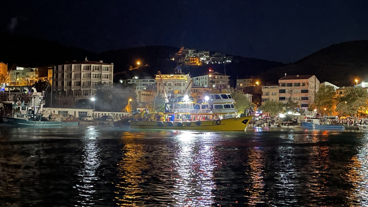 Balklar ''vira bismillah'' diyerek denize ald