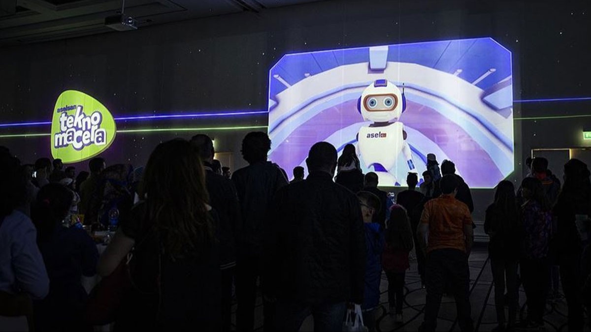 TEKNOFEST Ankara'da ASELSAN Tekno Macera çocukların ilgi odağı oldu