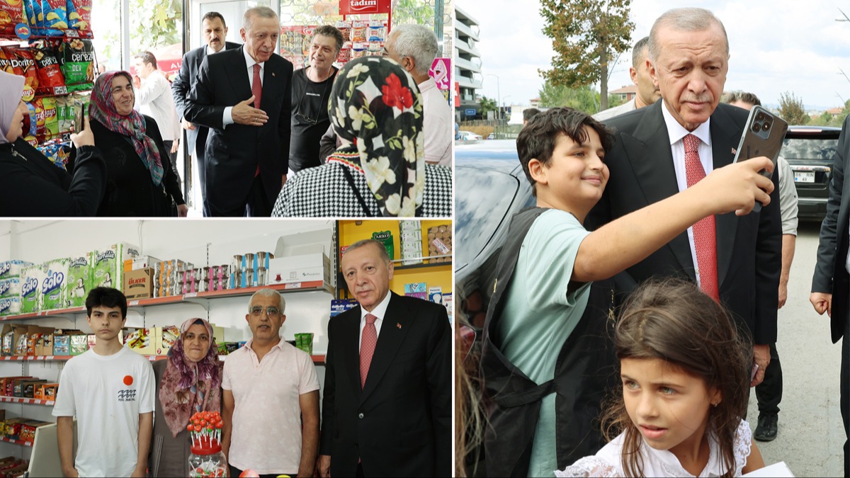 Bakan Erdoan skdar'da vatandalarla sohbet etti