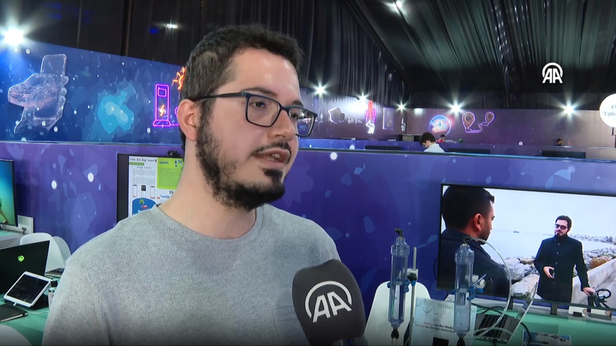 Sudaki elementleri ayrp elektrik rettiler, TEKNOFEST'te dl aldlar: Btn dnya duyurmak istiyoruz