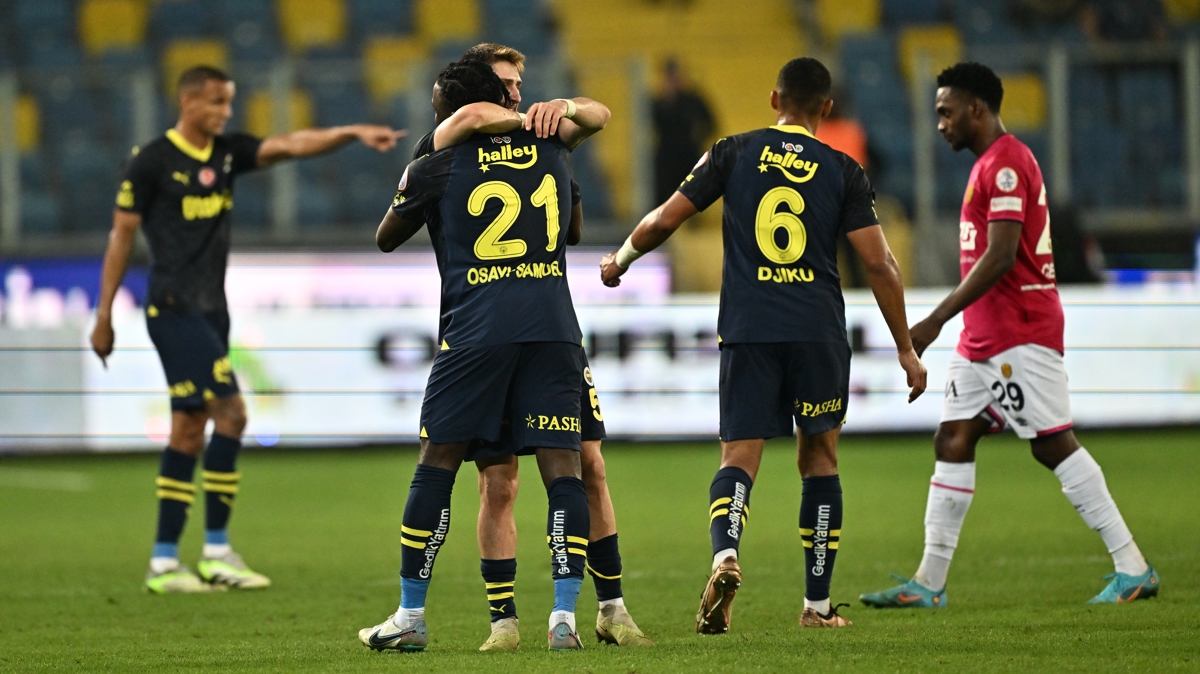 Ma sonucu: MKE Ankaragc 0-1 Fenerbahe
