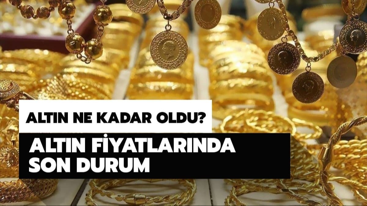Gram altn ve eyrek altn fiyatlar bugn ne kadar oldu? 7 Eyll 2023 Kapal ar altn fiyatlar