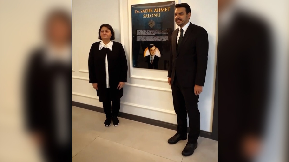YTB'den Batı Trakya Türklerinin Lideri Dr. Sadık Ahmet'e vefa