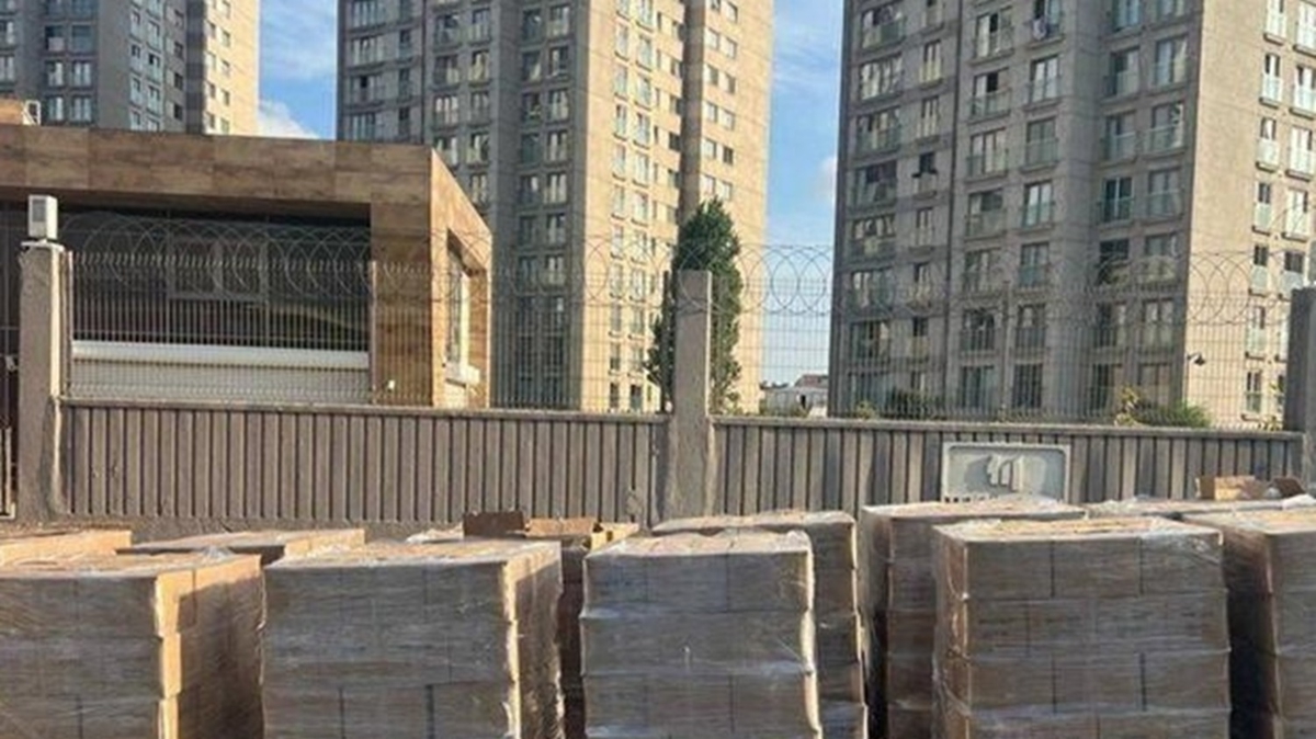 stanbul'da durdurulan trda 15 ton etil alkol ele geirildi