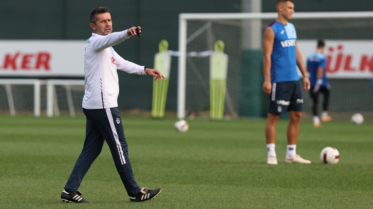 Trabzonspor'da Nenad Bjelica ilk peinde 