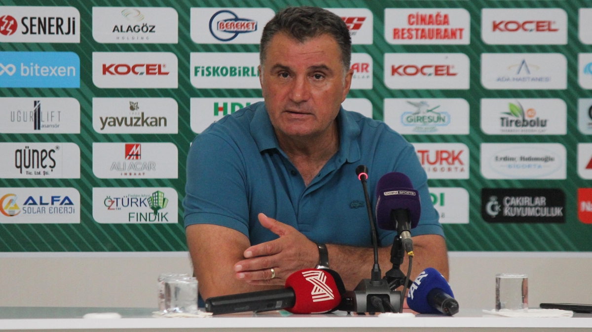Giresunspor'un ligdeki hedefi belli oldu