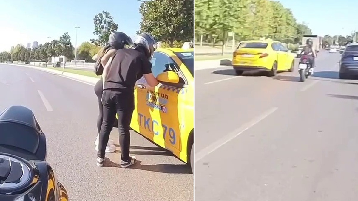 Kendilerine arparak kaan taksi ofrn km'lerce kovalayp nn kesti
