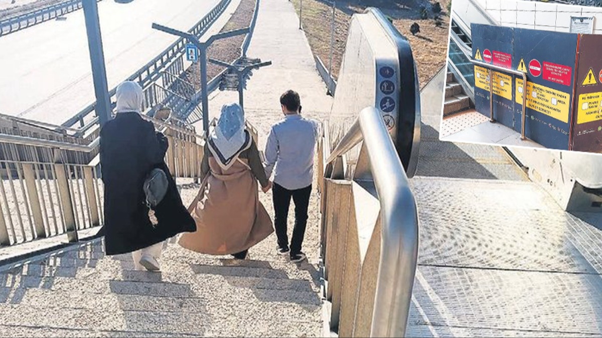 İstanbul'da yürümeyen merdiven çilesi! Tek tek tespit edildi