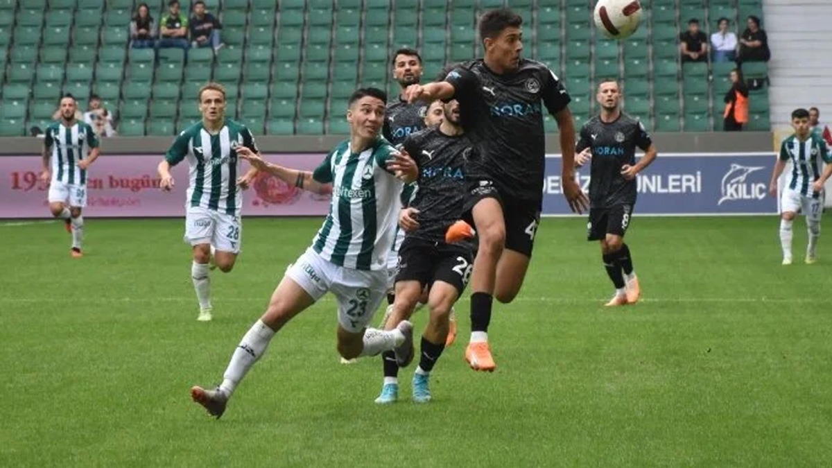 Giresunspor ile Gztepe golsz berabere kald!