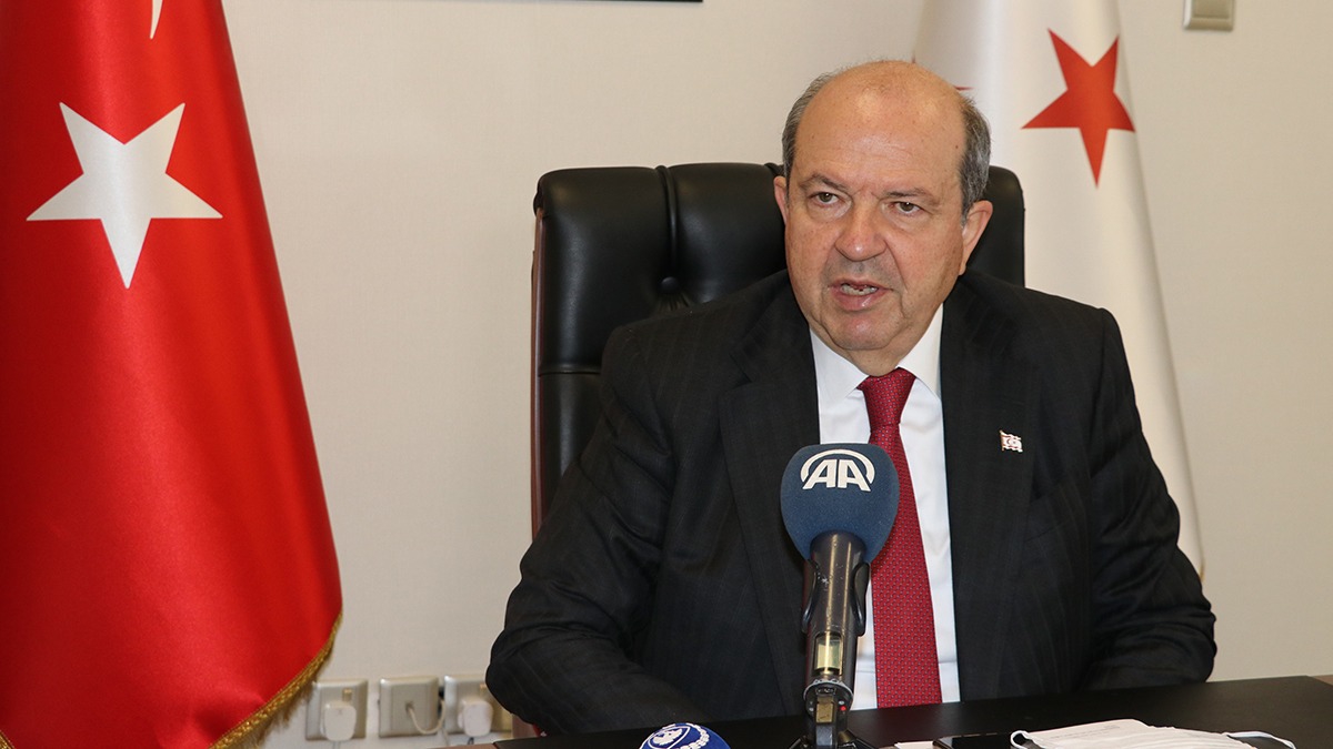 Tatar: Kıbrıs'ta iki devlet temelinde bir anlaşma kaçınılmaz