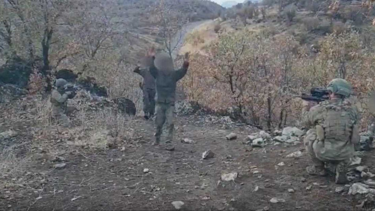 Teslim olan terrist itiraf etti: Trk SHA'lar bizi kendi kazdmz maaralara gmyor