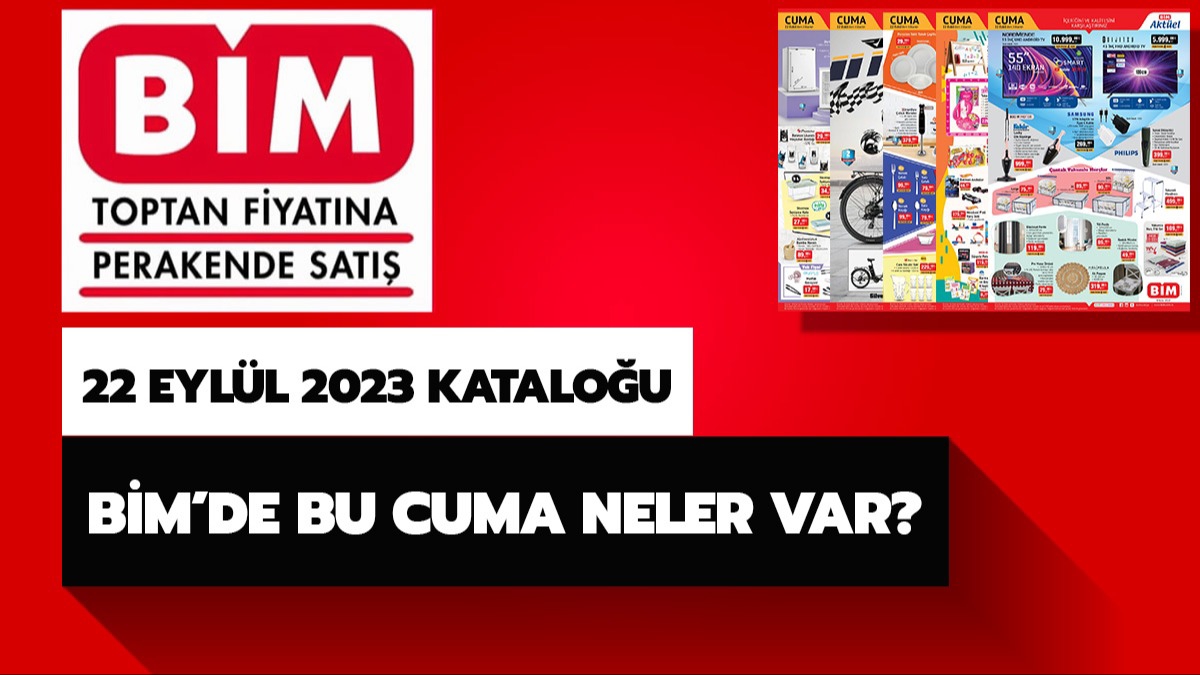 BM'de bu hafta cuma neler var? BM 22  Eyll 2023 aktel rnler katalou
