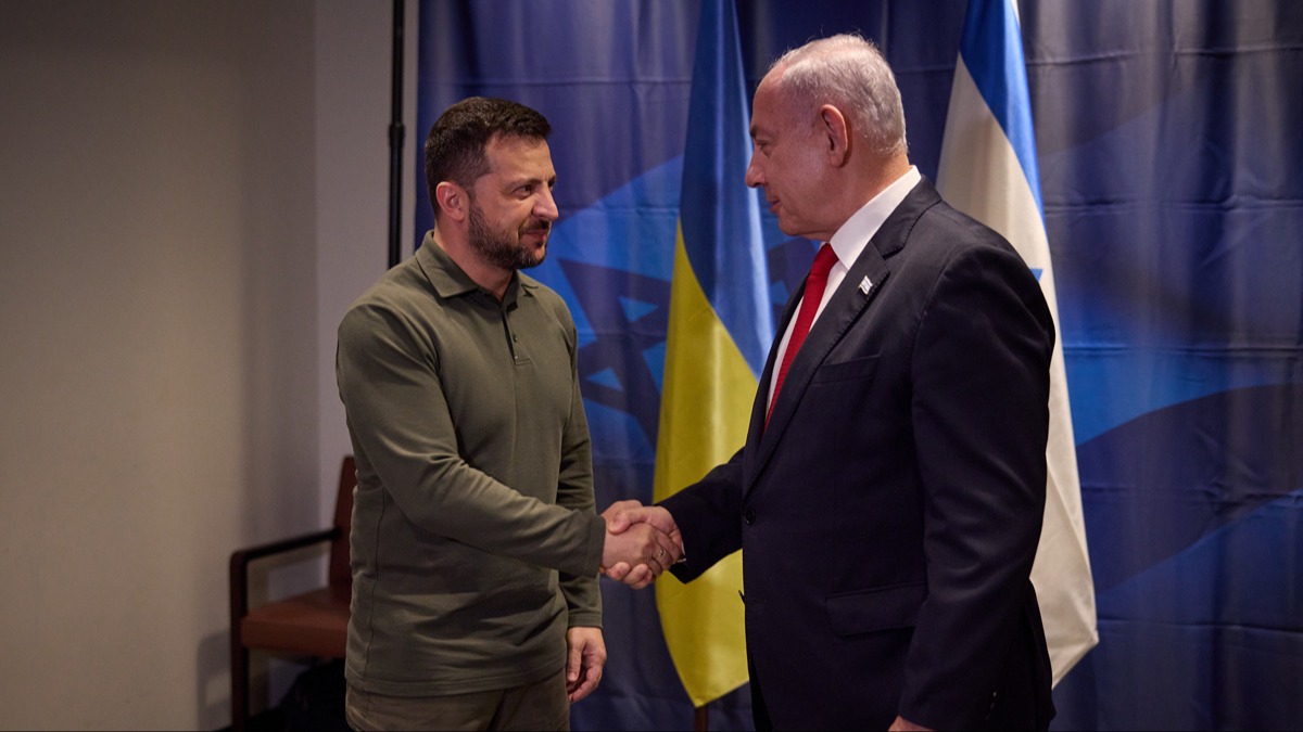 Netanyahu, Zelenski ile ABD'de görüştü 