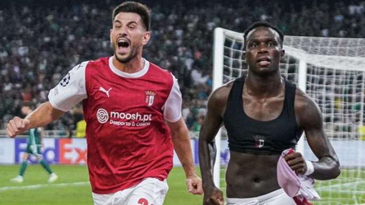 Bruma'nn gol Braga'ya yetmedi!