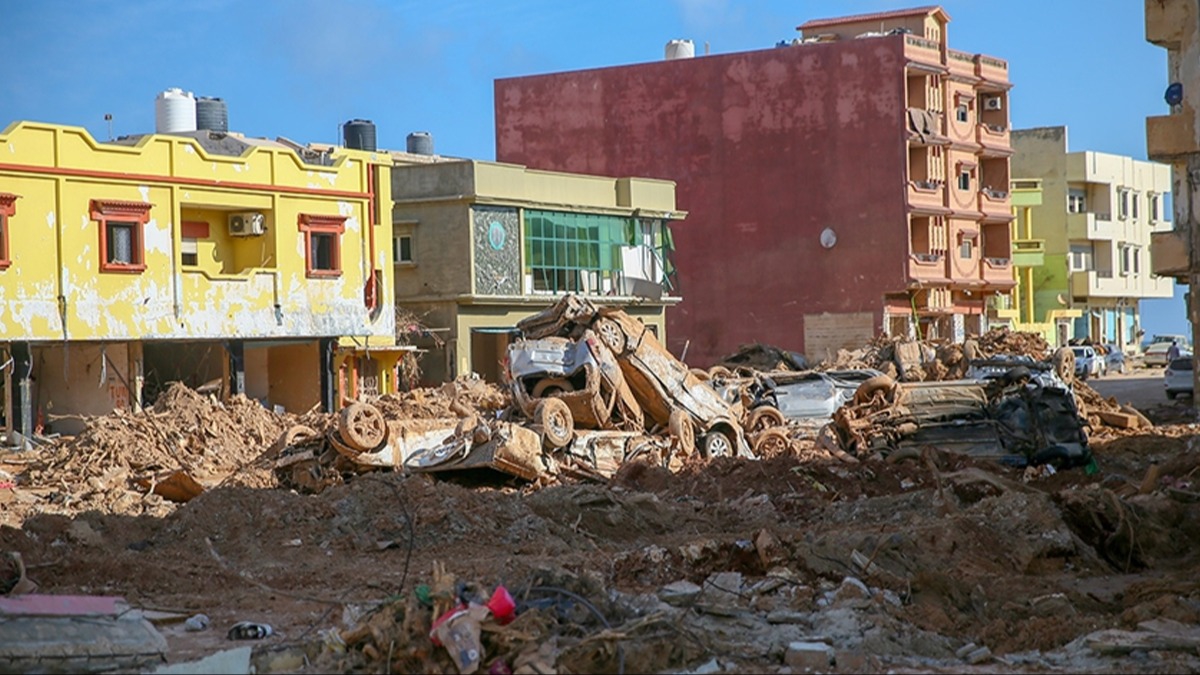 DS: Sel felaketinin yaand Libya'da salgn tespit edilmedi