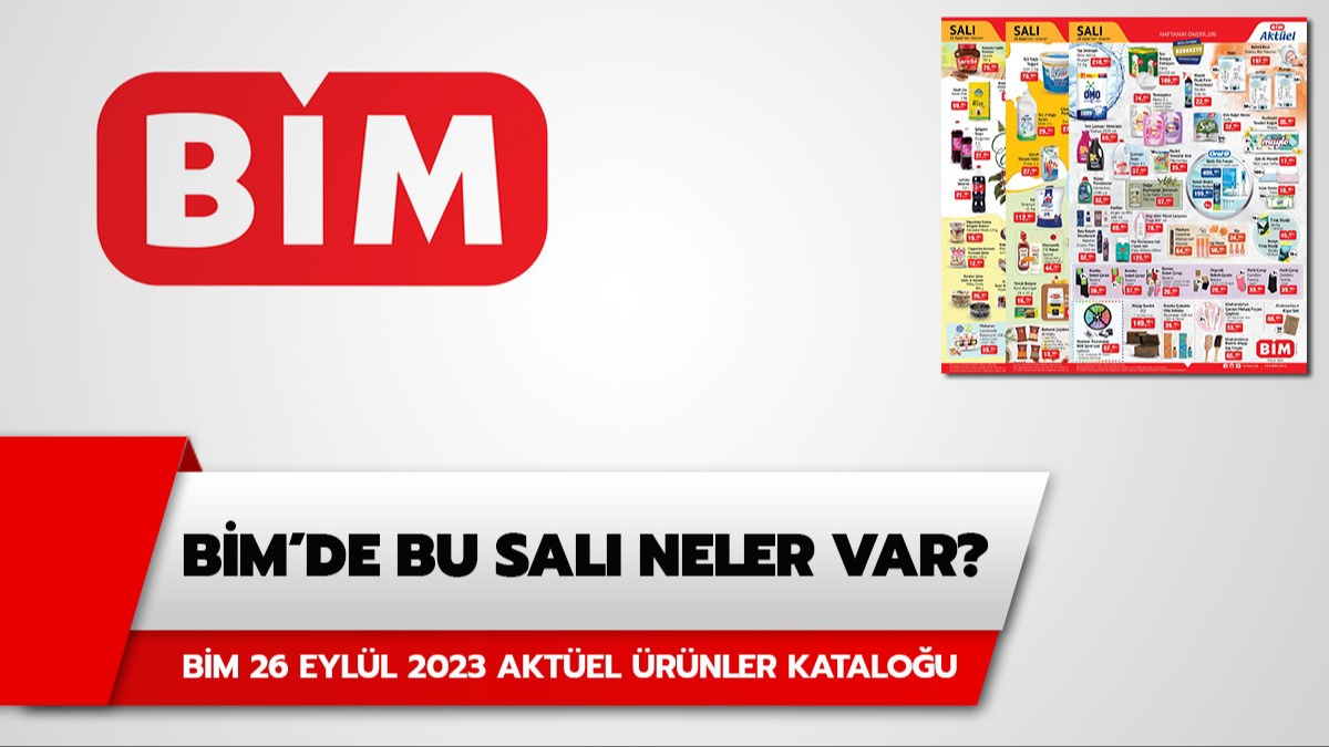 BM'de bu hafta sal neler var? BM 26 Eyll 2023 aktel rnler katalou