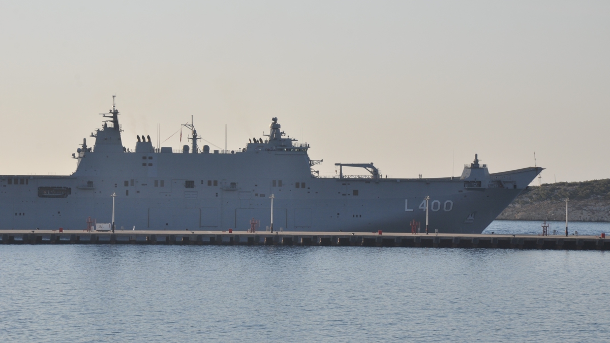 TCG Anadolu Akdeniz'de!