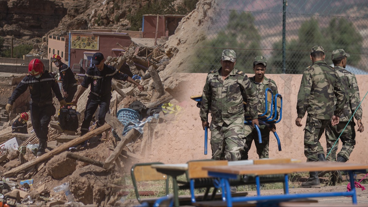 Felaketi yaşayan bölgede gerginlik... Faslılar Afrika'nın hasta adamına karşı isyan bayrağını çekti