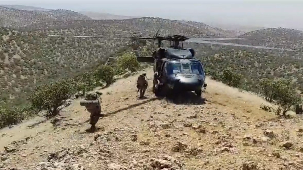 Hakkari'de terr operasyonu
