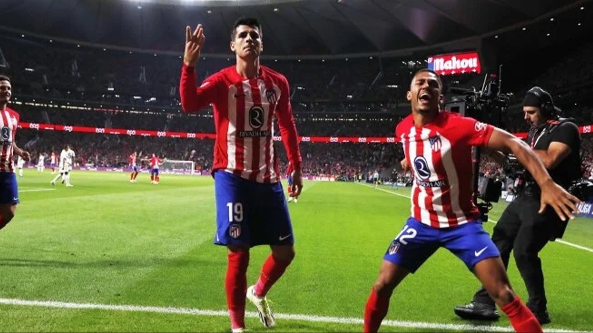 Real Madrid'i öz evladı Morata yıktı!