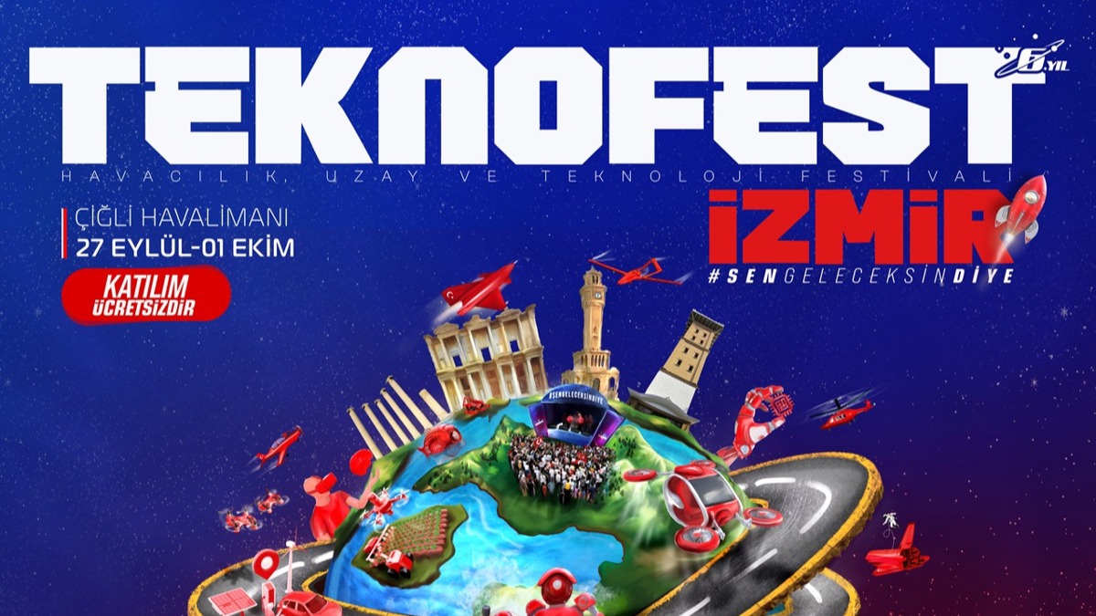 TEKNOFEST zmir iin Geri Saym Balad