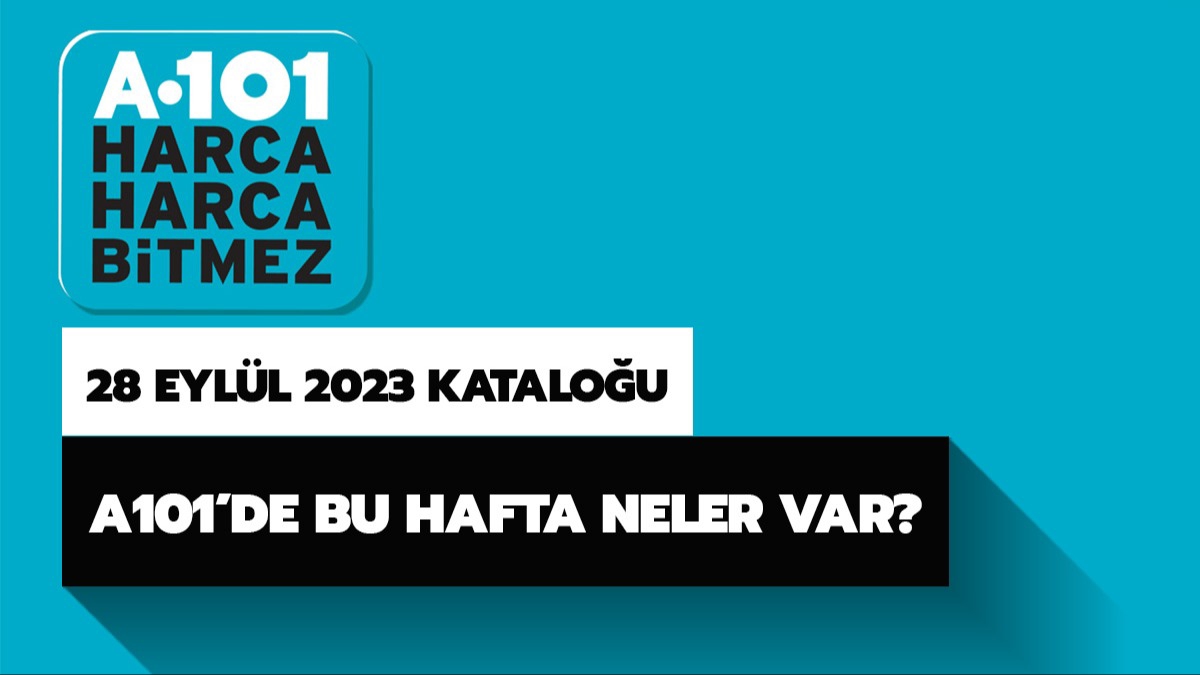 A101 28 Eyll 2023 aktel rnler katalou! A101'de bu hafta neler var?