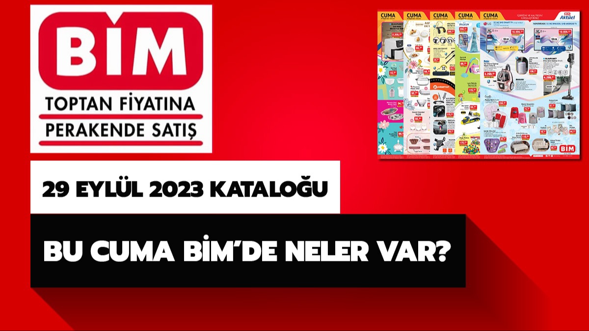 BM'de bu hafta cuma neler var? BM 29 Eyll 2023 aktel rnler raflarda!
