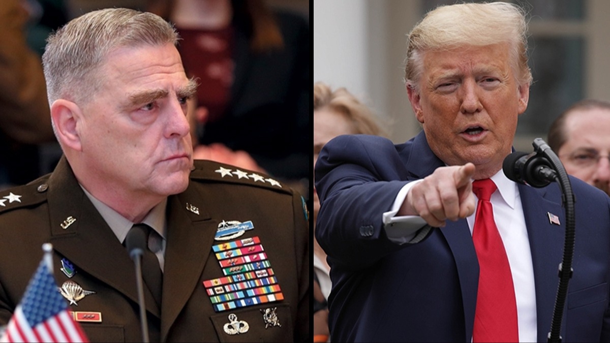 Trump: ABD Genelkurmay Bakan Milley gemite lm cezas alrd
